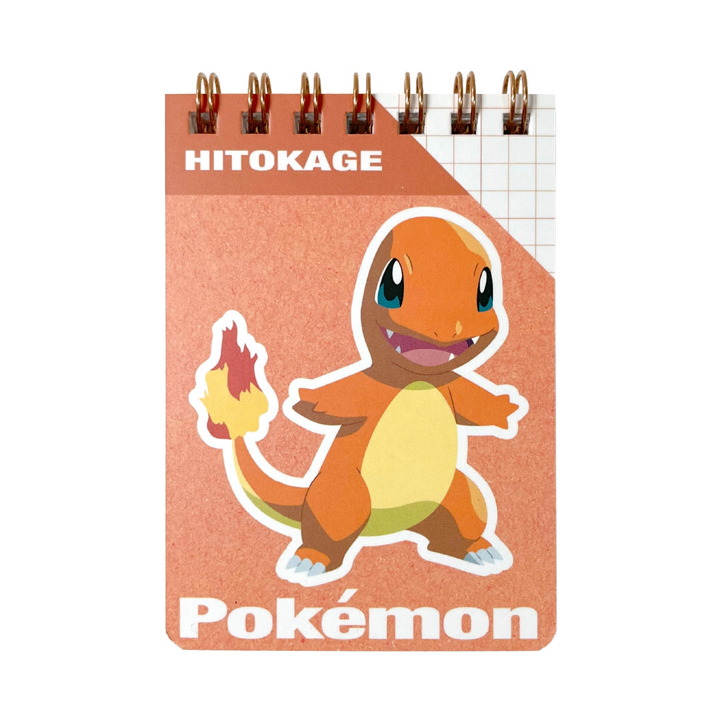 Charmander mini ring memo from Japan, featuring a fire-type lizard pokemon design