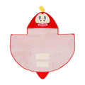 Pokemon Hogator hooded towel with tail from Japan, featuring colorful design
