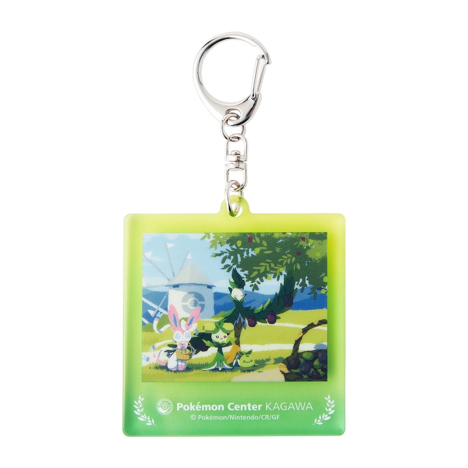 Authentic Pokemon Japan keychain collection box, officially licensed by Pokemon Center