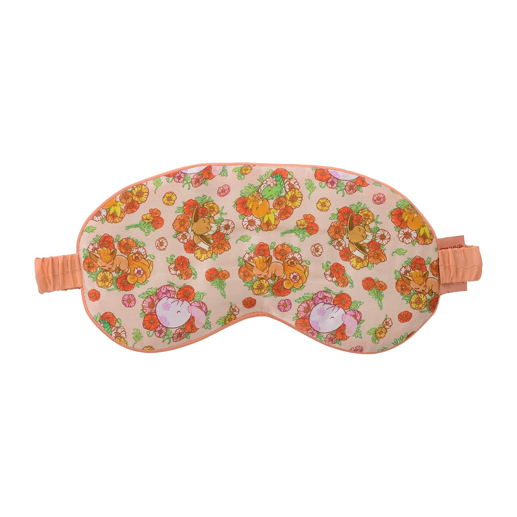 Silk eye mask Fleur de Coquelicot