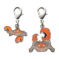 National Encyclopedia Metal Charm 098/099 with detailed character design from Japan