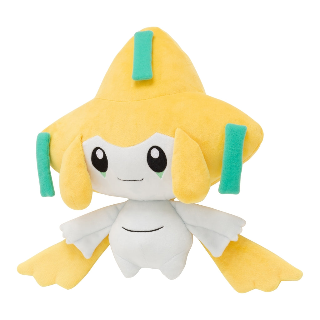 Life-sized Jirachi plush toy with authentic Pokemon design from Japan
