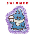 SWIMMER Cushion Henteko Cute Gombe
