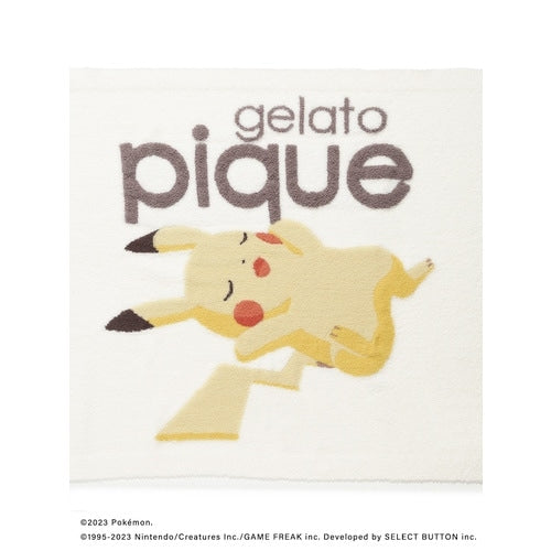 [gelato pique] Baby moco jacquard blanket ivory