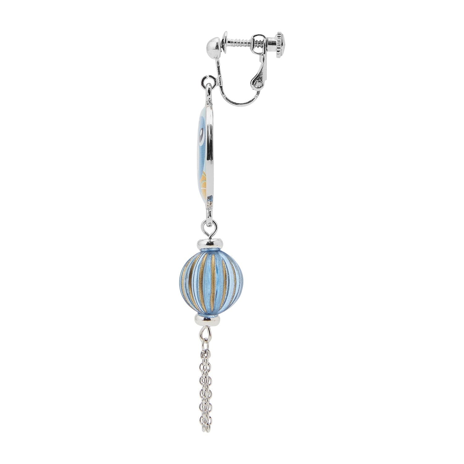 Authentic Pokemon earrings with Nyoromo character design from Japan