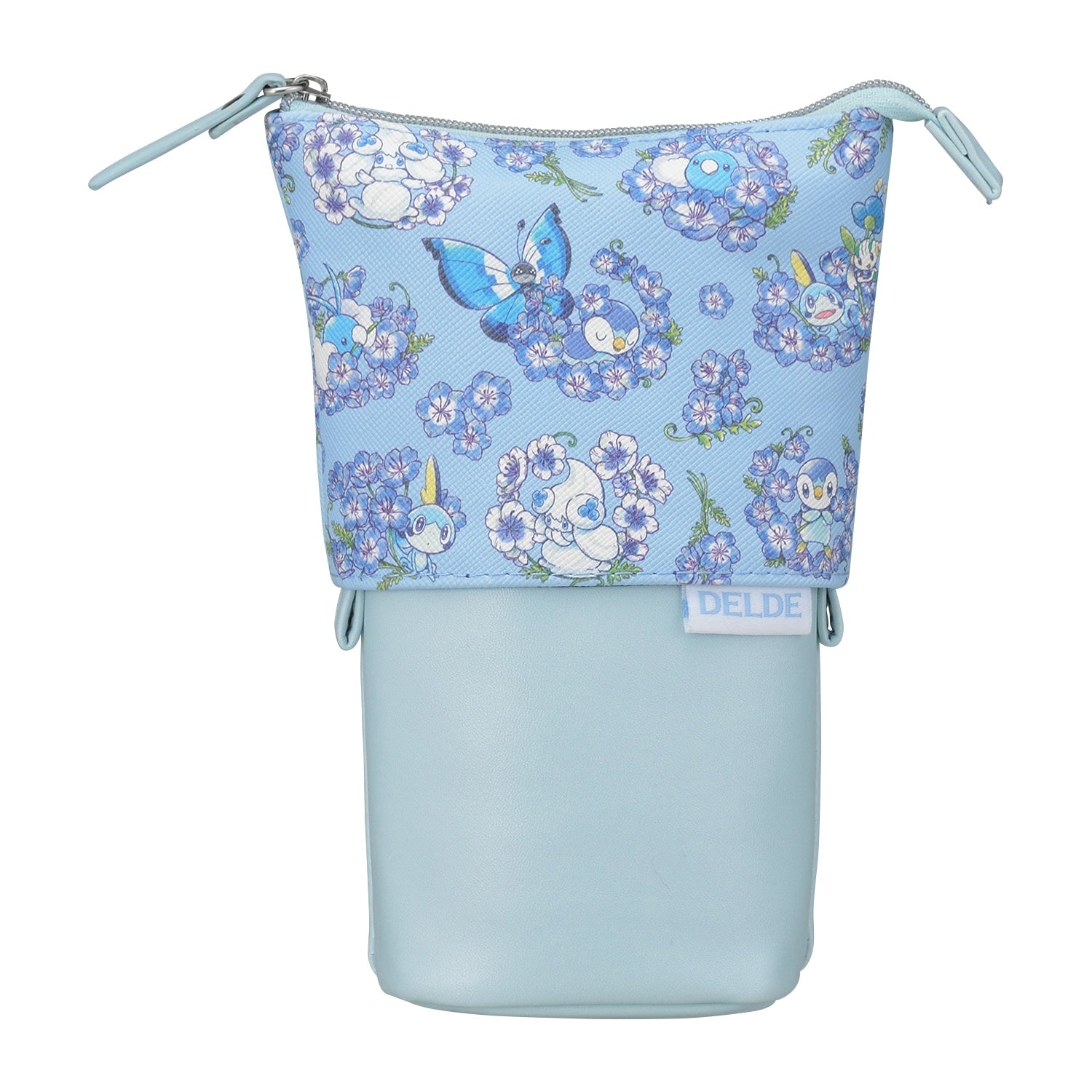 DELDE Slide Pen Pouch Baby Blue Eyes from Japan, featuring Pokemon character