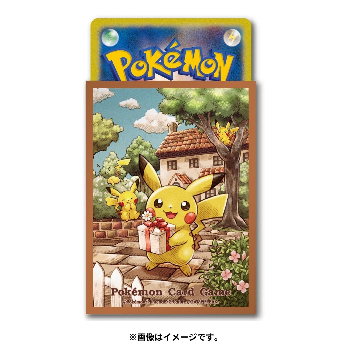 Pokémon TCG Deck Shield – Pikachu's Gift | Official Japan Exclusive