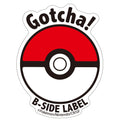 B-SIDE LABEL Pokemon Sticker Poké Ball with Poké Ball design from Japan