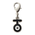 National Encyclopedia Metal Charm 201-T from Japan, featuring detailed metal design