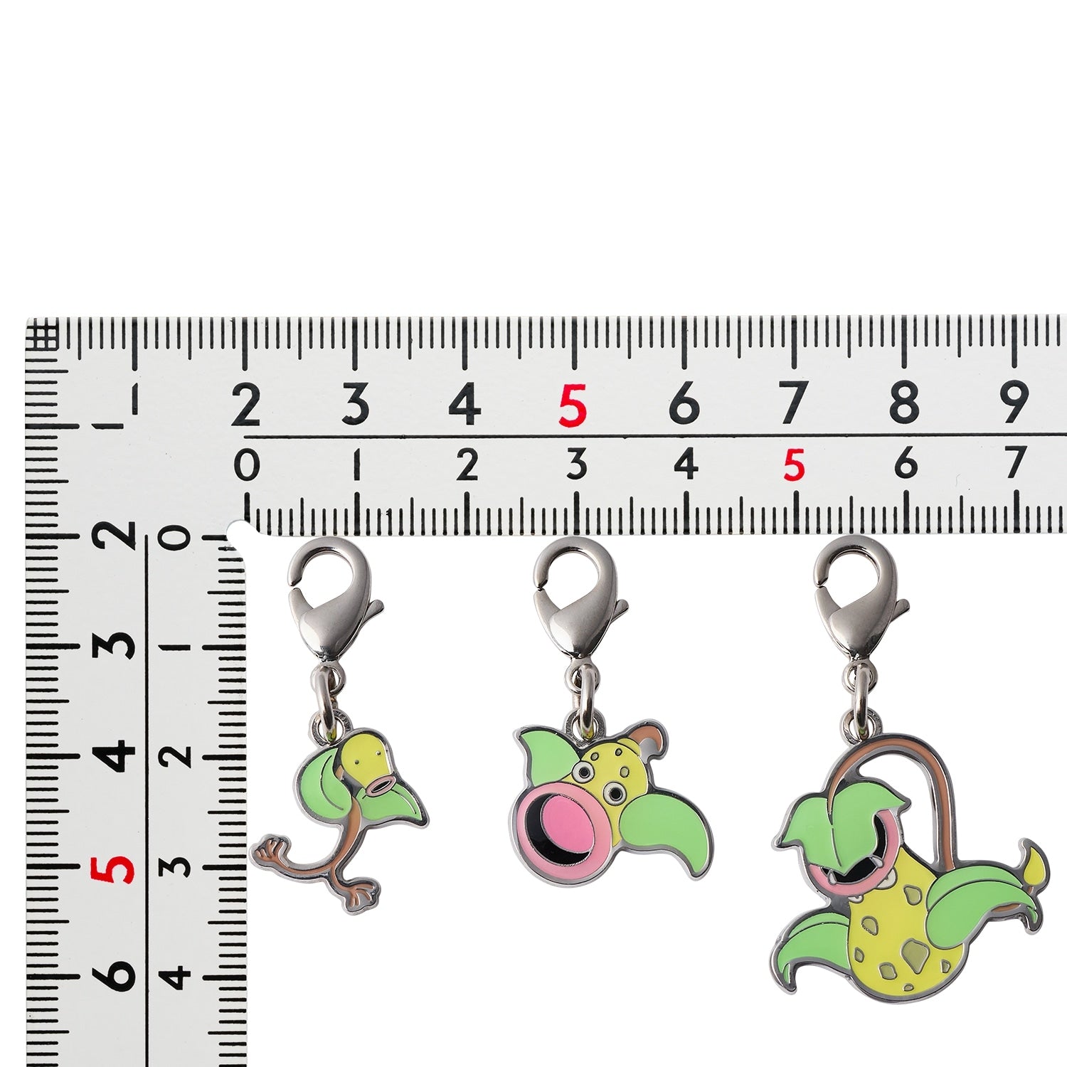 Pokemon Center Japan Metal Charm 069/070/071, authentic collectible item with Japanese packaging