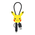 Multi-charging cable with mascot cover Pikachu