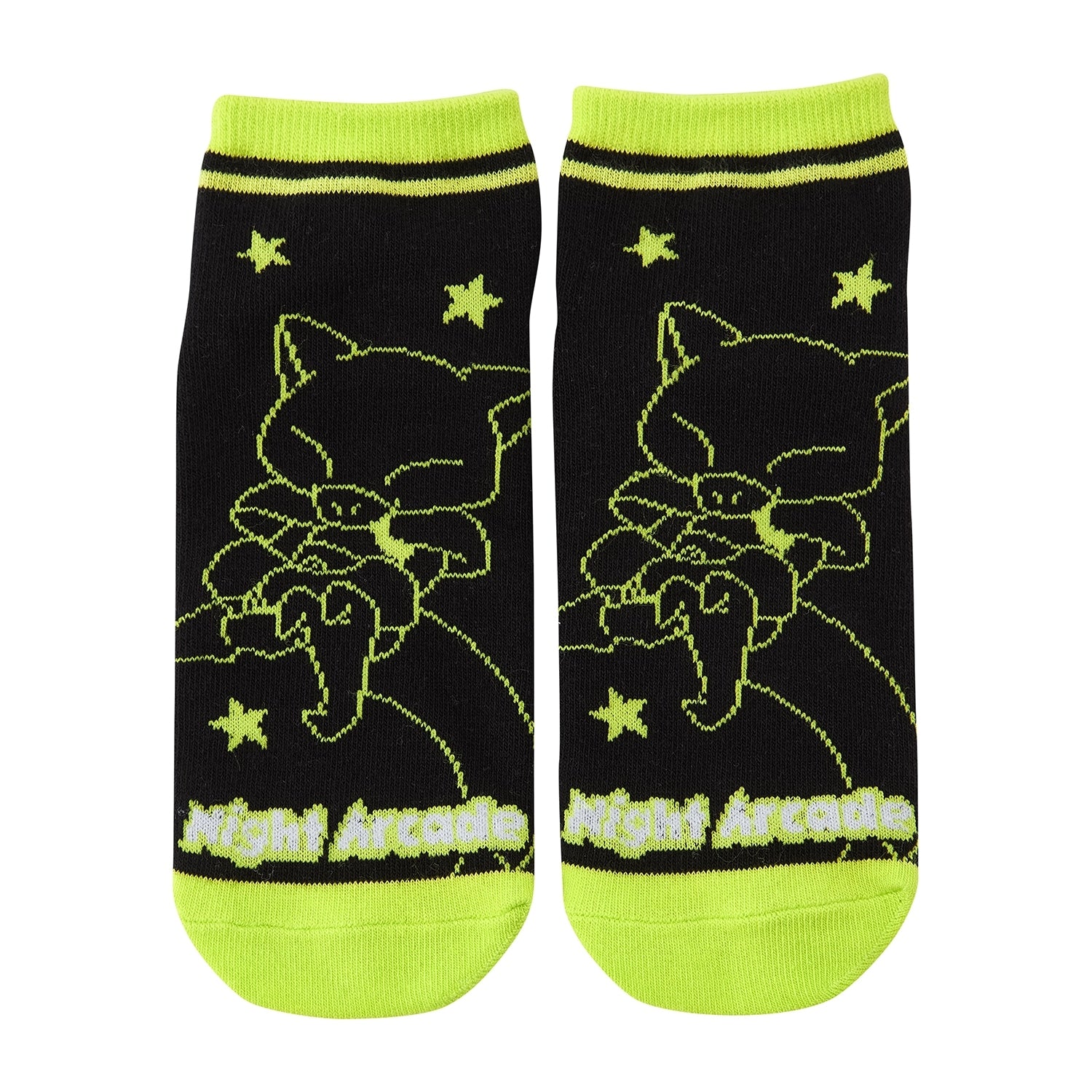 [Choice] Short socks Night Arcade Casey (23-25cm)