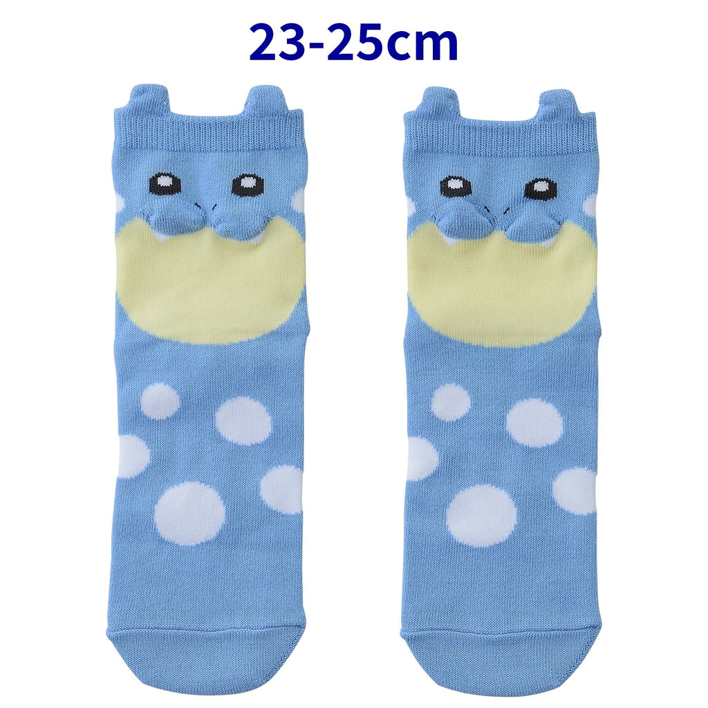 [Choice] Middle socks 3D tama seal (19-21cm) / (23-25cm)