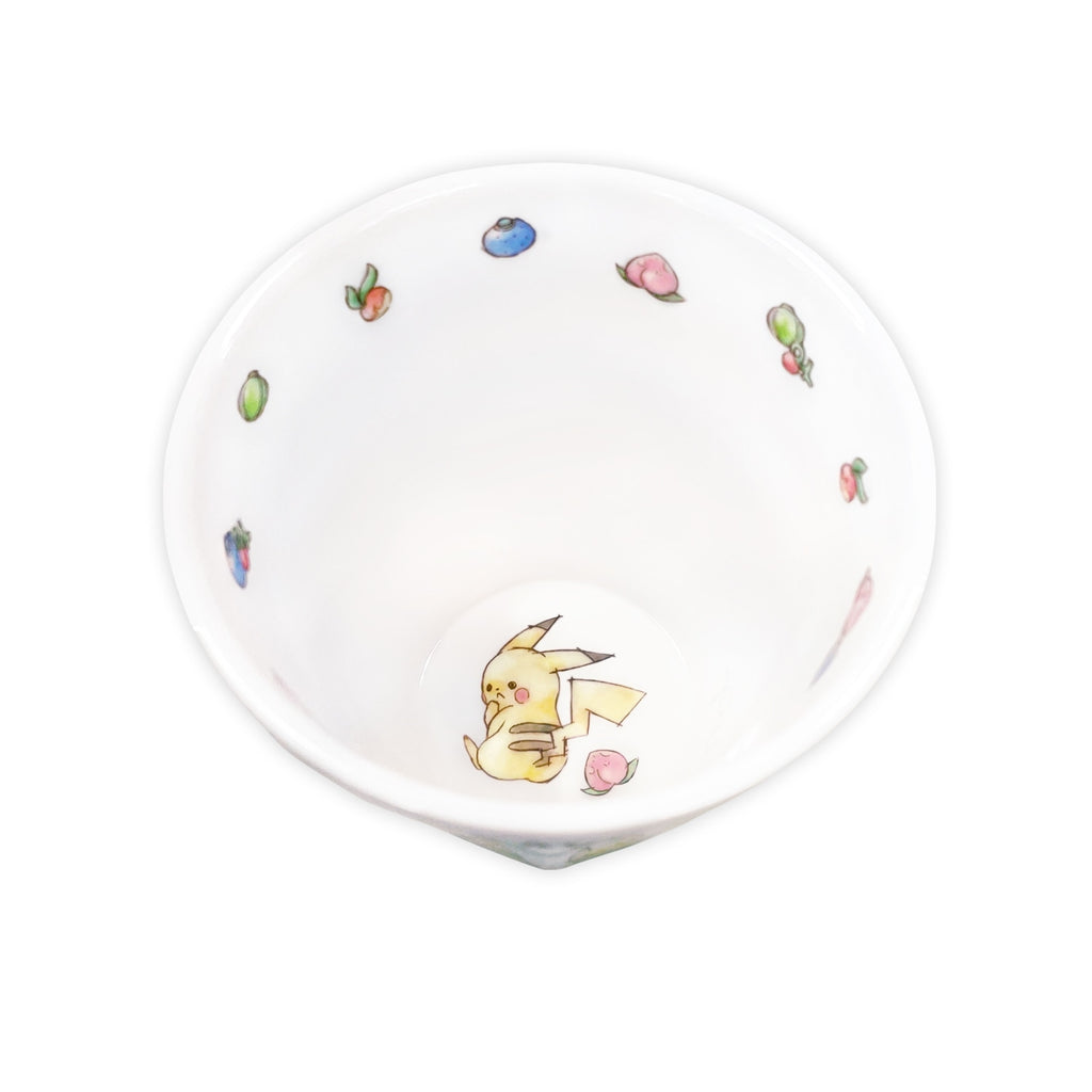 Pikachu melamine cup "Pikachu number025" full of mushrooms