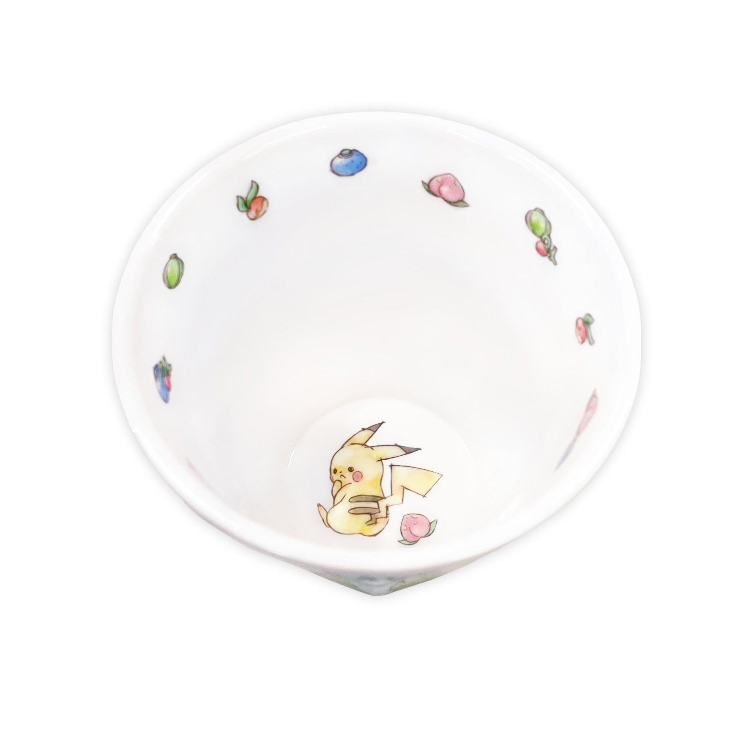 Pikachu melamine cup "Pikachu number025" full of mushrooms