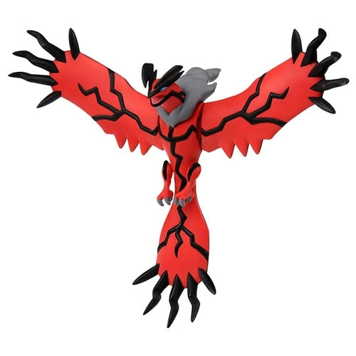 Moncolle ML-13 Yveltal figure from Japan, detailed wings