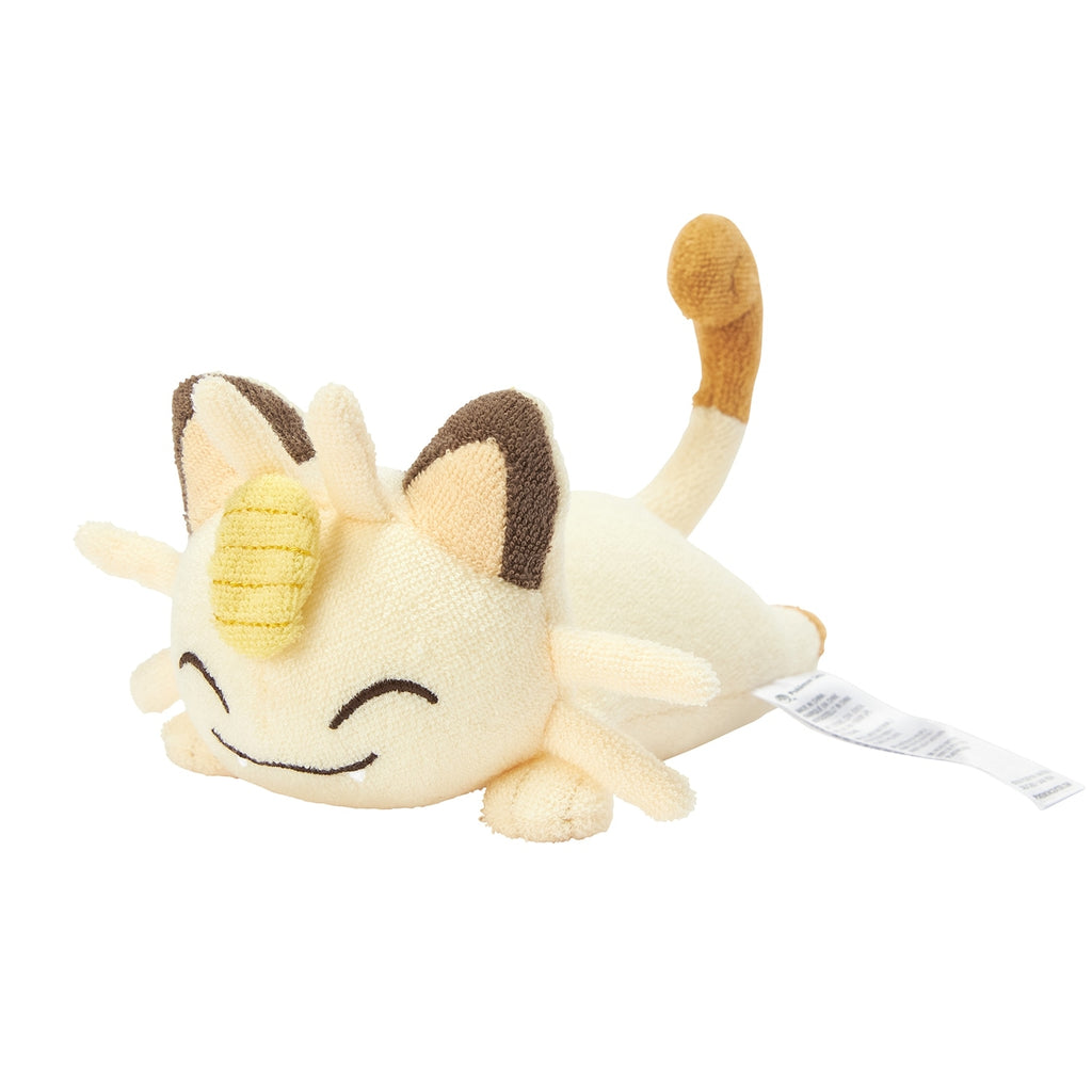 Authentic Japanese Meowth plush, detailed face and ears