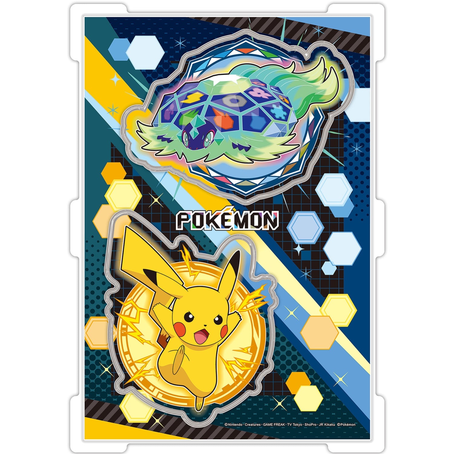 Cabcell Jigsaw CC-JG11 Pikachu & Terrapagos puzzle from Japan with colorful design
