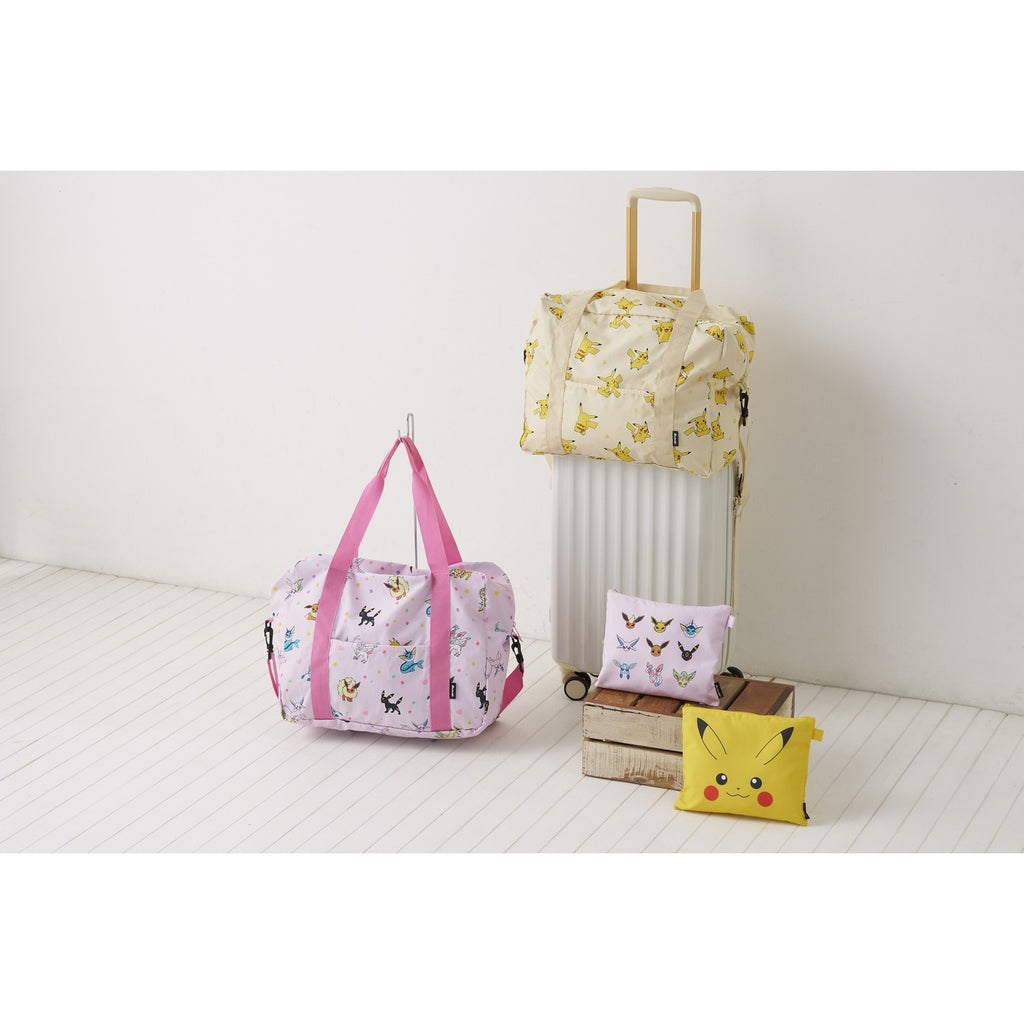 Carry-on bag that can be stored in a pouch Eevee Friends