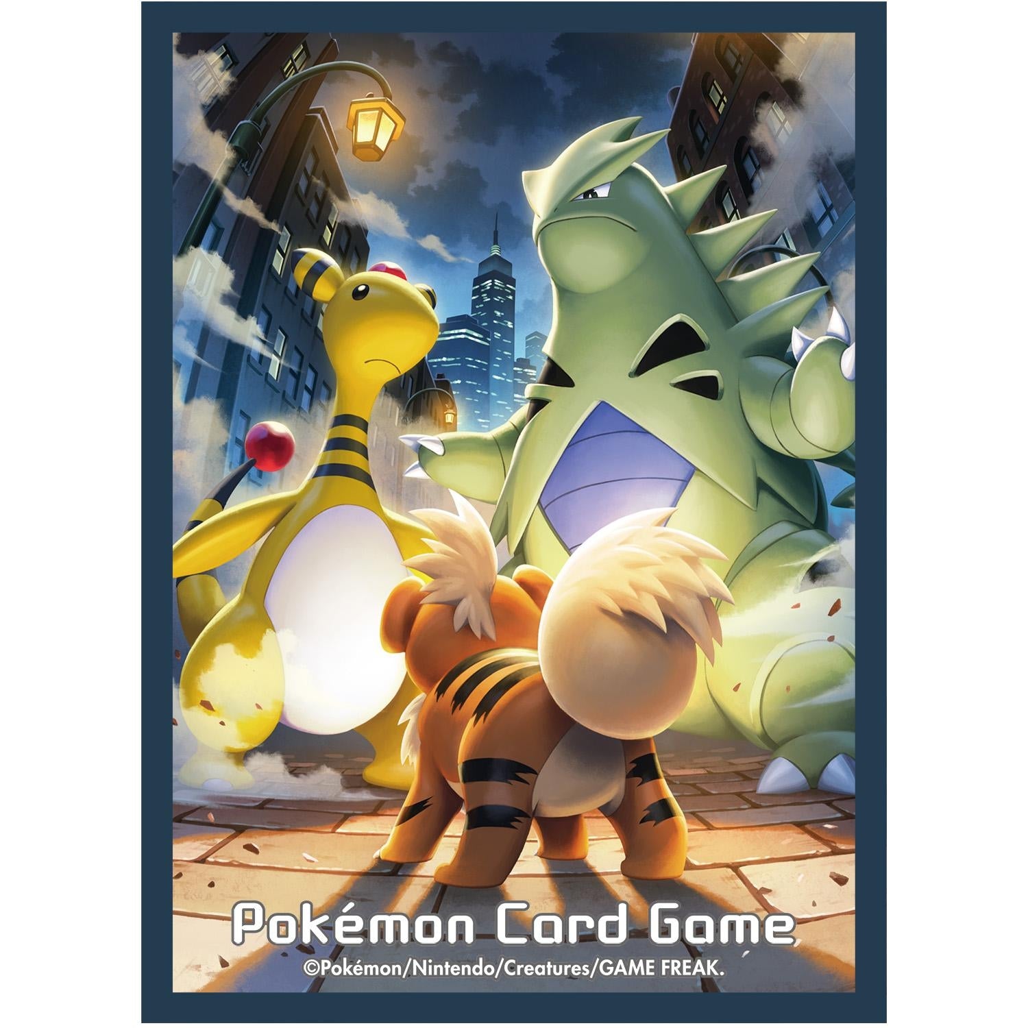 Pokemon TCG Deck Shield Growlithe Tyranitar & Ampharos Japan
