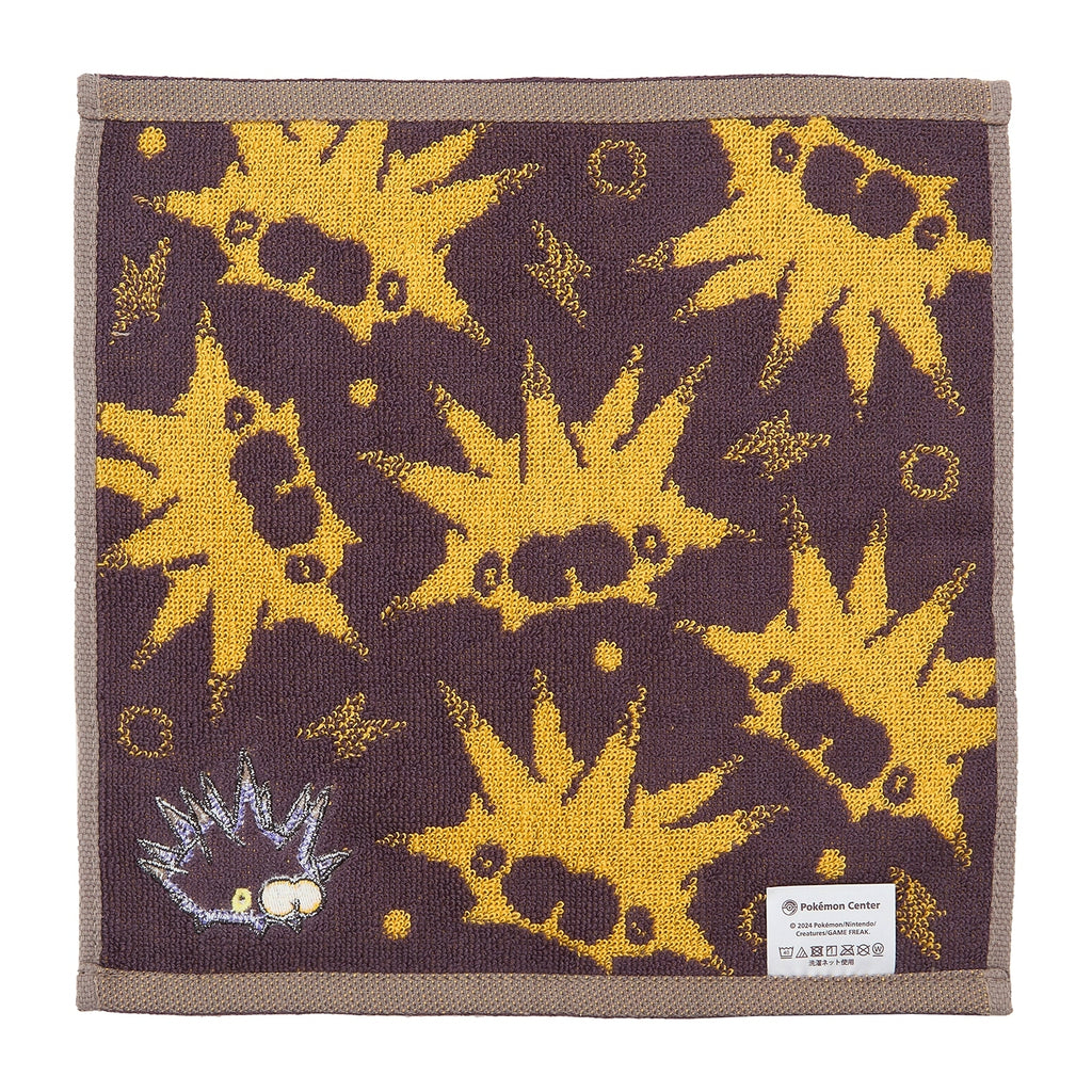 Batinuni Pokemon Hand Towel with vibrant characters and patterns from Japan