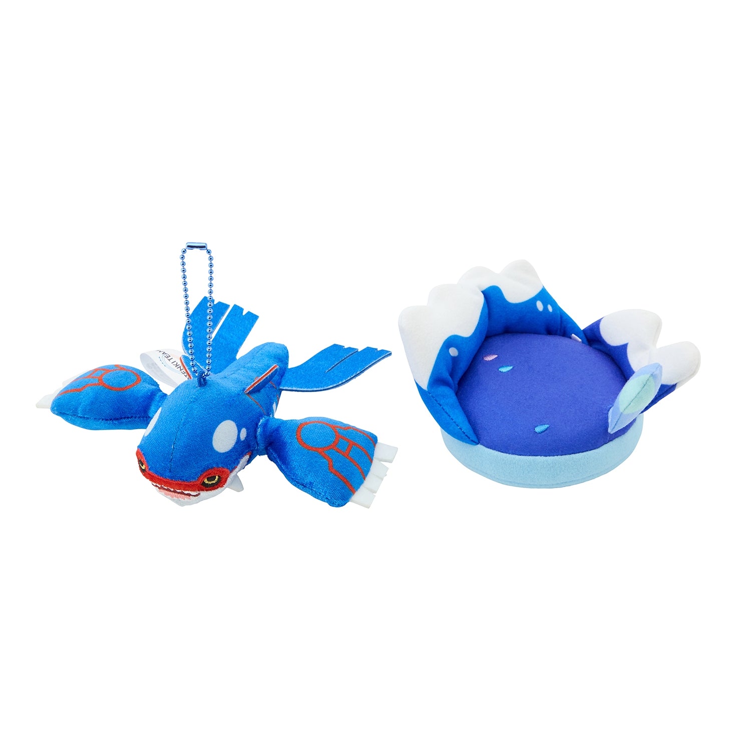 Japanese Pokemon Amefurashi Kyogre plushie, collectible item