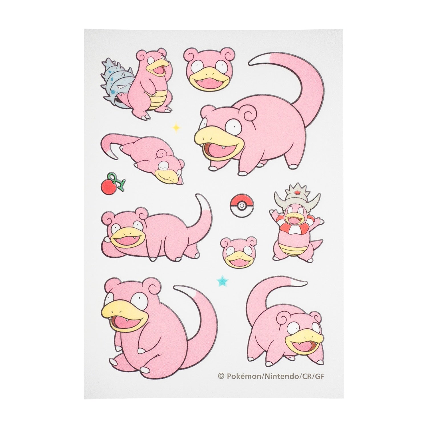 Cloth sticker irodo Yadon & Yadoran & Yadoking