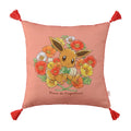 Cushion with tassels Fleur de Coquelicot