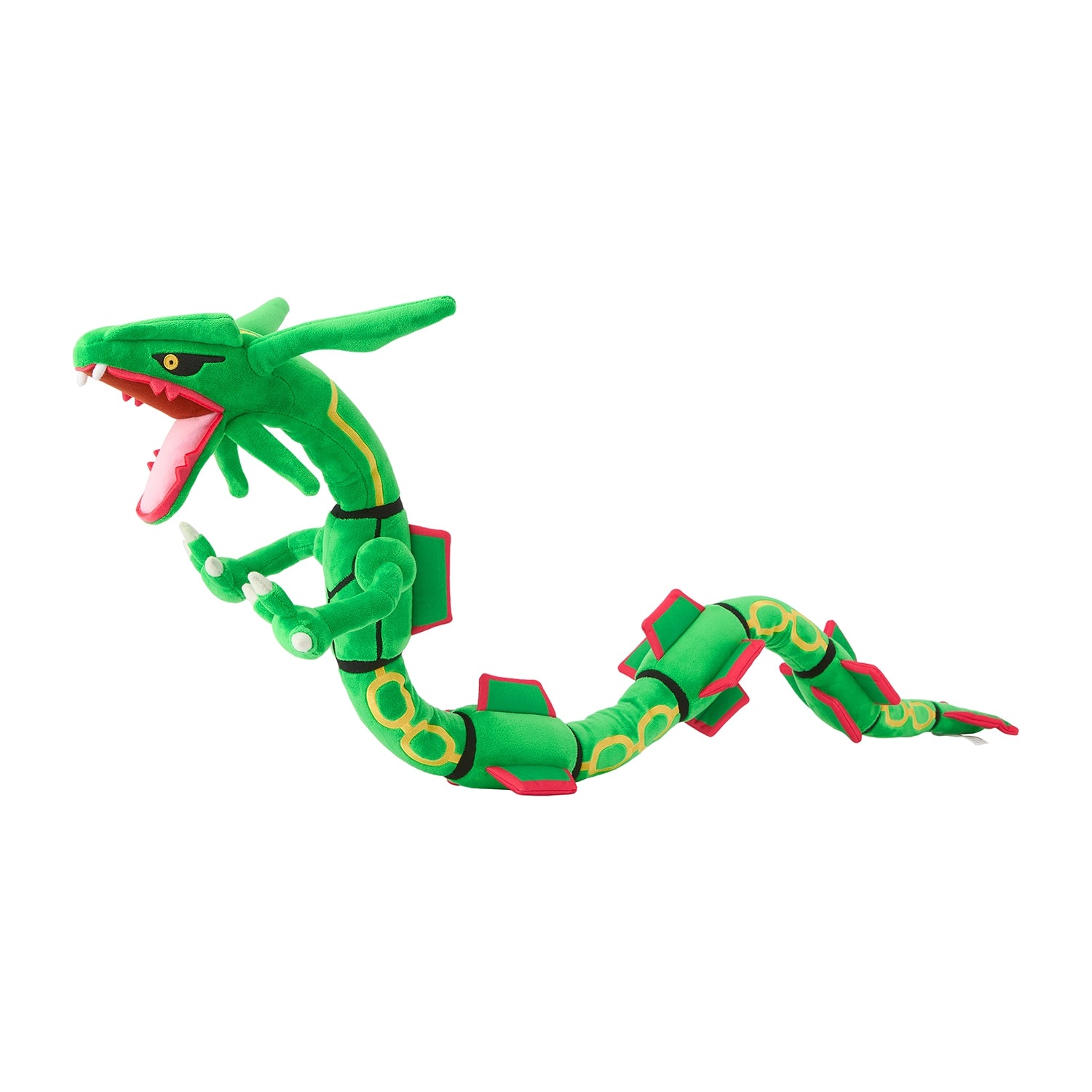 Detailed Long Stuffed Rayquaza collectible from Japan