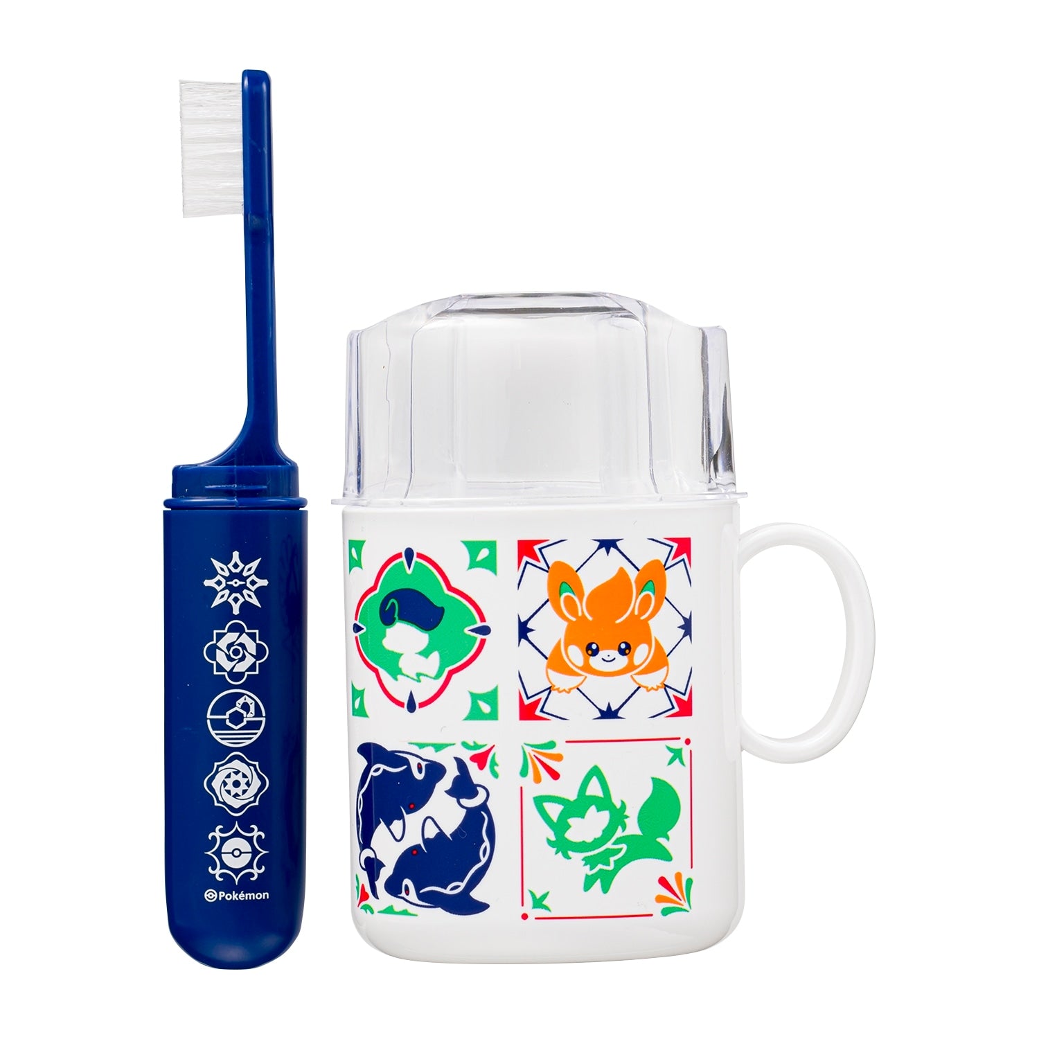 Portable toothpaste set Paldea tile
