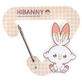 Scorbunny die-cut acrylic carabiner holder with vibrant colors from Japan