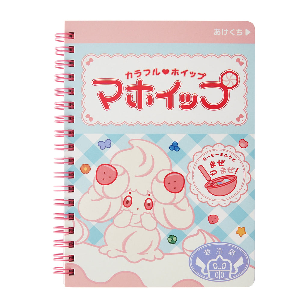 B6 Ring Note Shiny Pika Mart Mawhip from Japan, featuring colorful Pokemon characters