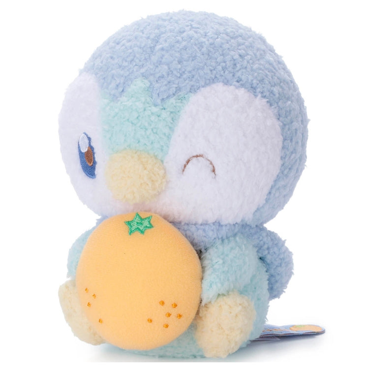 Authentic Japanese Pochama stuffed toy with vibrant details