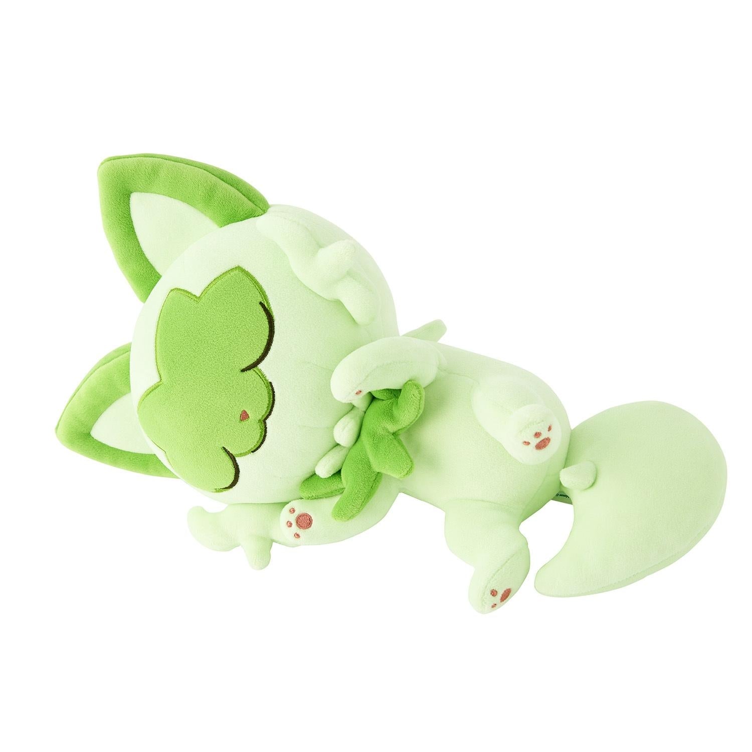 Pokémon Sleep Sprigatito Mochi Plush – Good Night Series (#906)