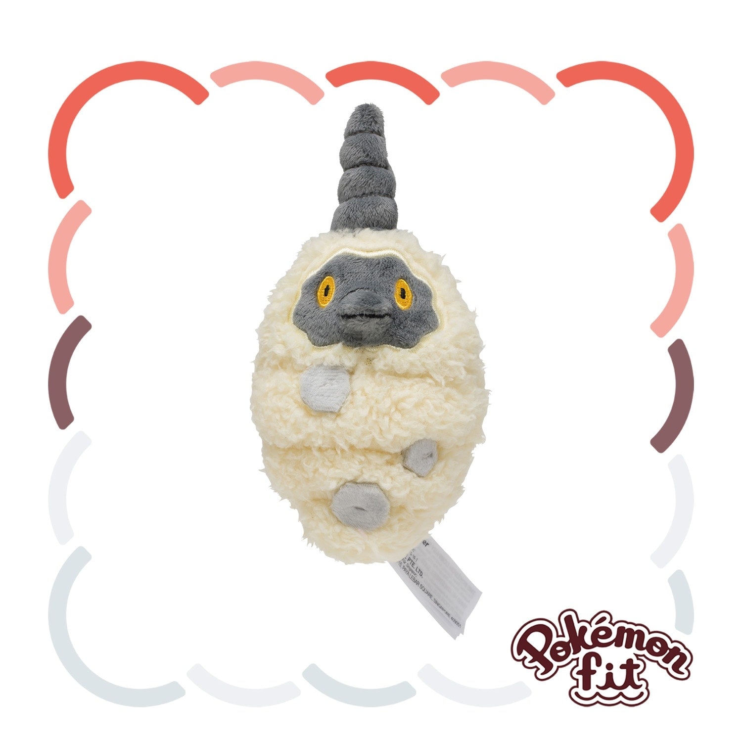 Pokémon fit Plush #412 Burmy (Sandy Cloak) — Official Pokémon Center Japan