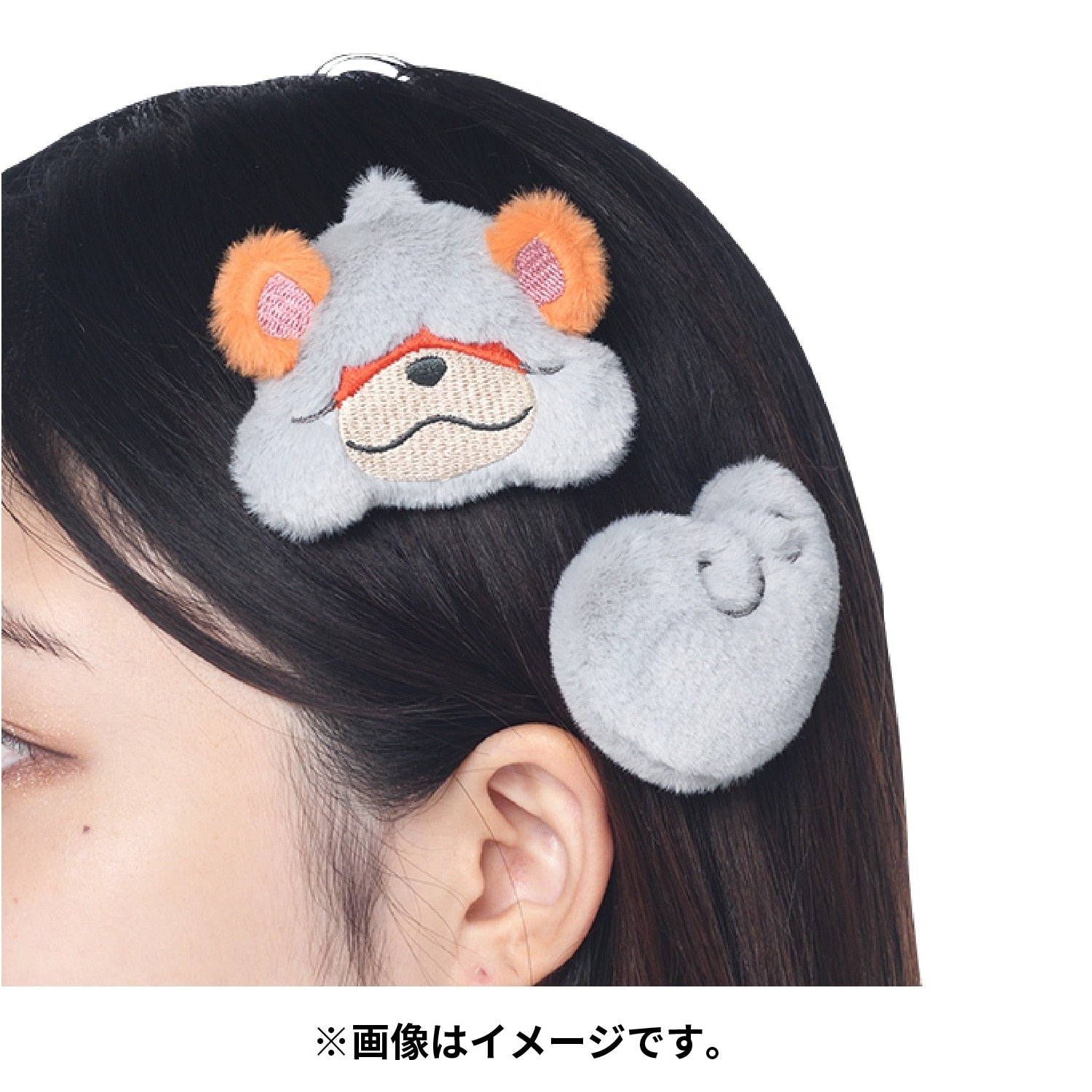 Fluffy Hairpin 67 Pokémon accessory, detailed tail design, shipped from Japan