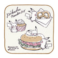 Pikachu number025 handkerchief with lunchtime design from Japan