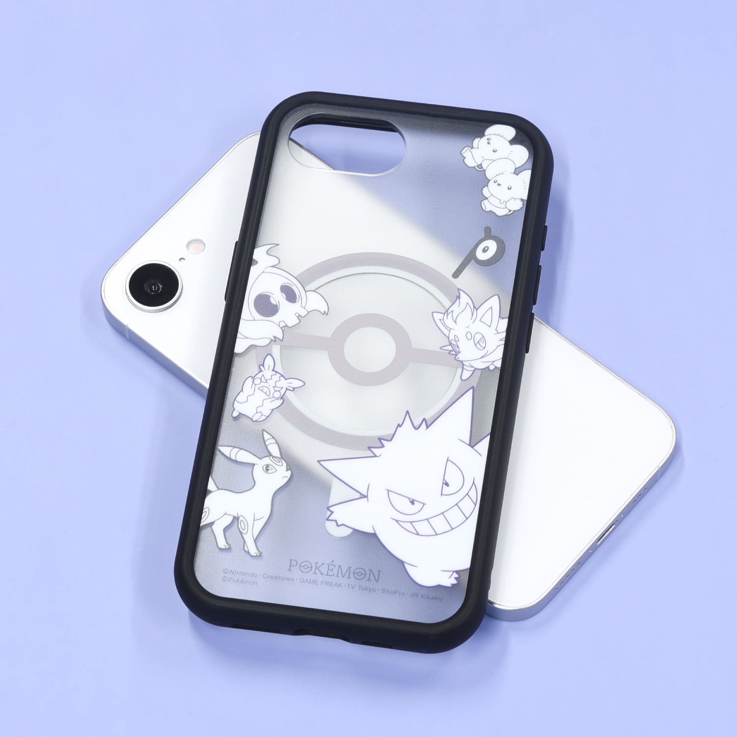 IIIIfit iPhone16e MagSafe compatible plump frame case black
