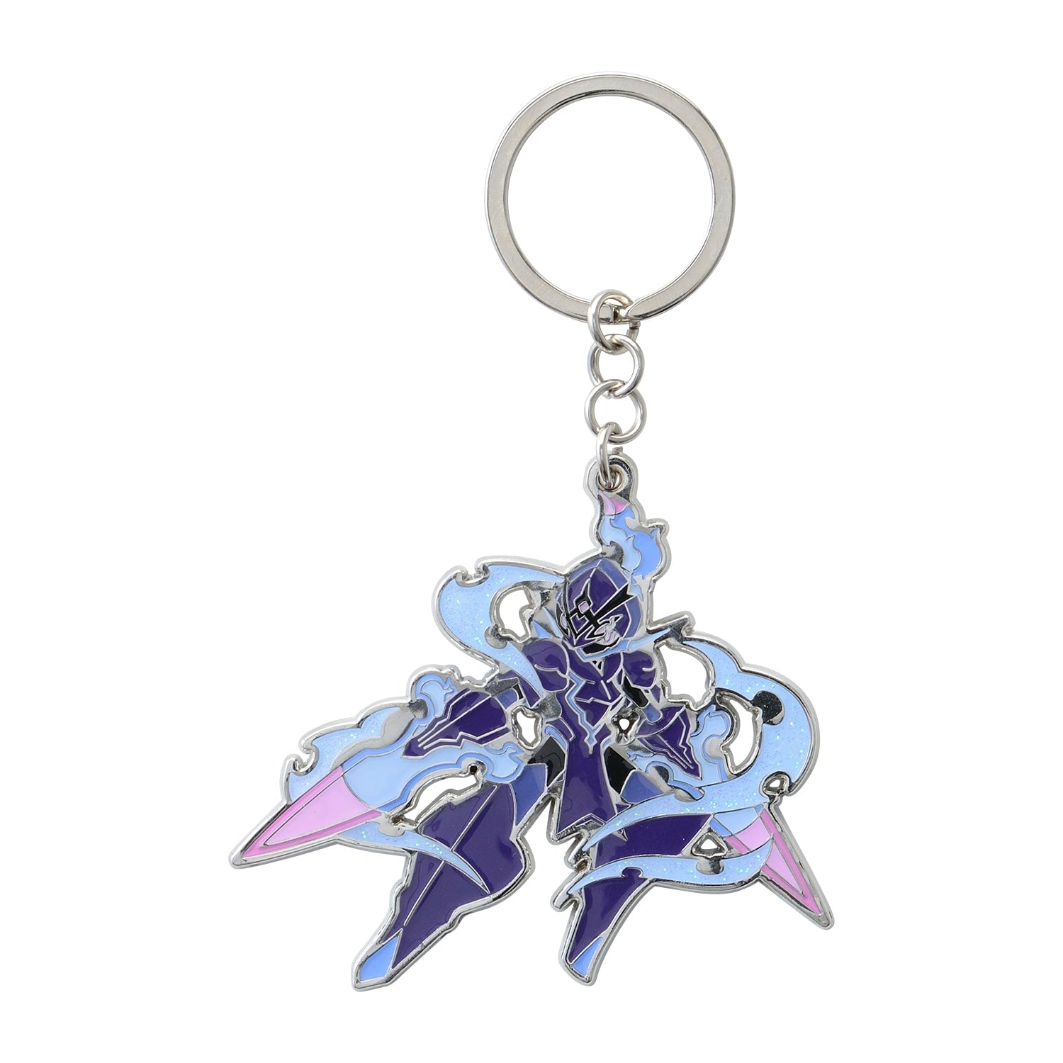 Sawblaze keychain figure from Japan, featuring Fire Blades Pokémon design