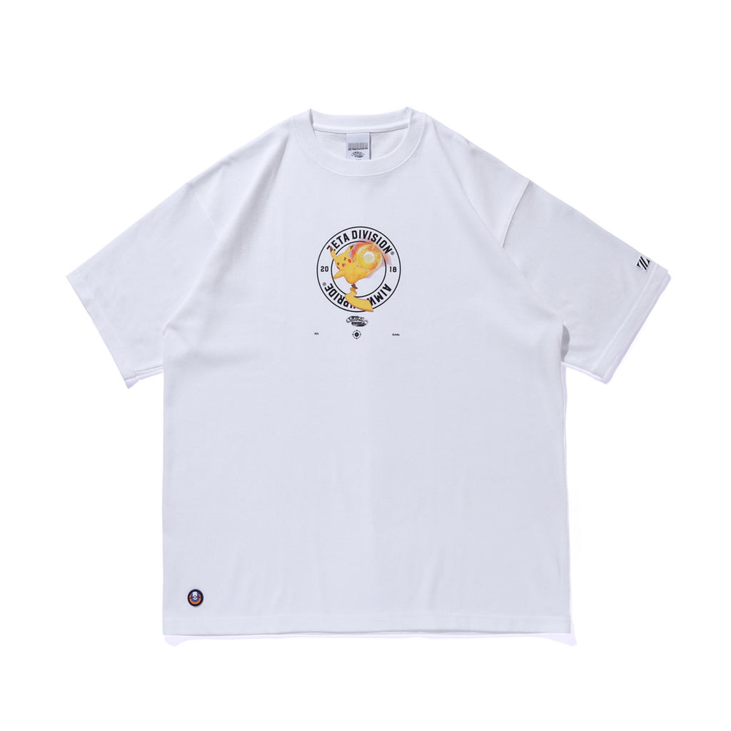 Pokémon UNITE × ZETA DIVISION TEE Pikachu / WHITE M