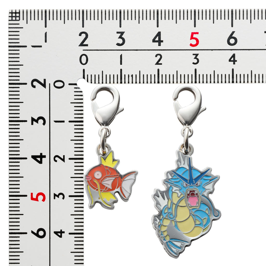 Pokemon Metal Charm 129/130 collectible item with detailed metal construction from Japan