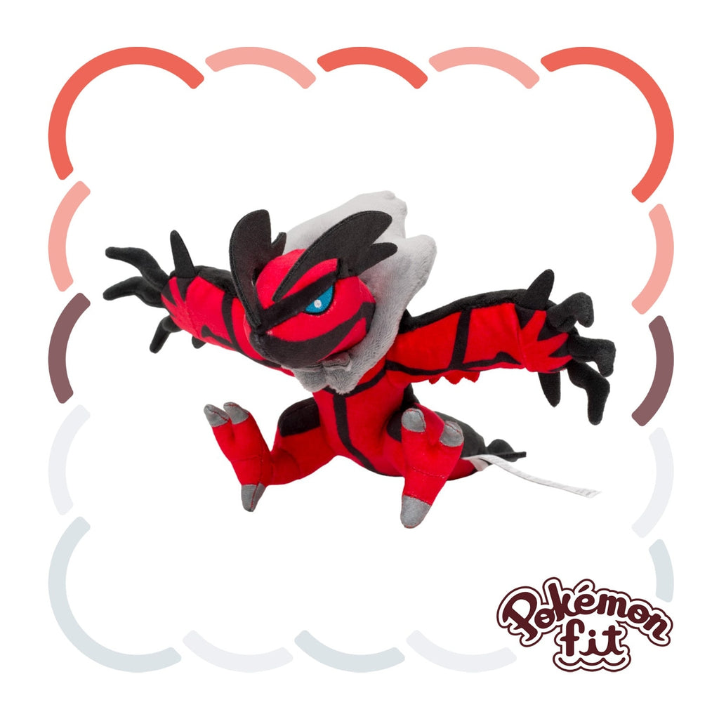 Yveltal Pokémon Plush from Japan, soft and cuddly