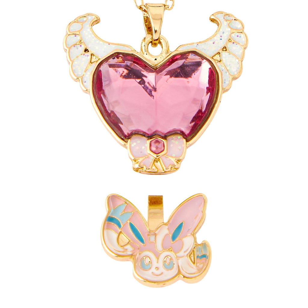 Authentic Pokémon Fairy Terra Star Nymphea necklace with official branding from Japan