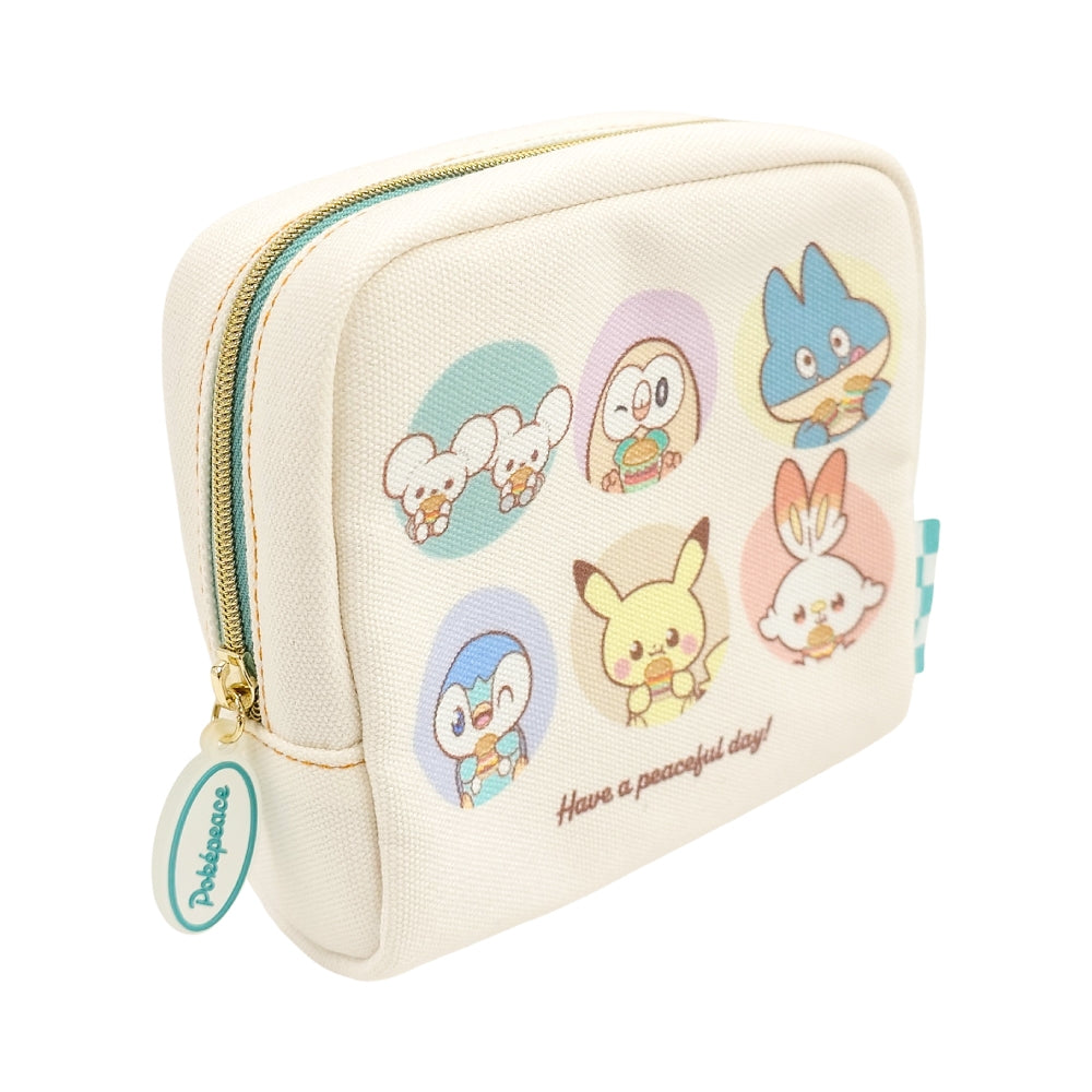 Square pouch diner gathering pocket piece