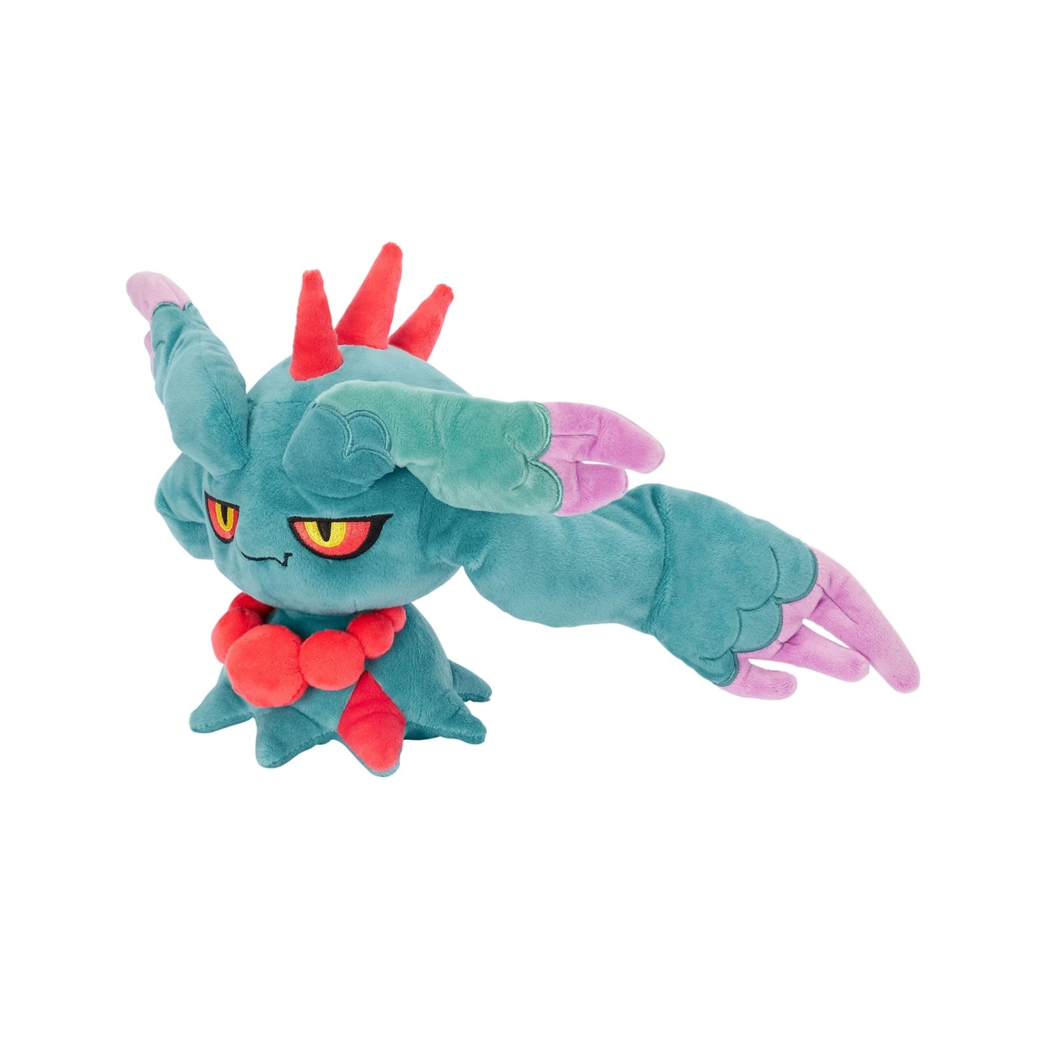 Authentic Pokemon Habatakami stuffed toy with detailed wings from Japan