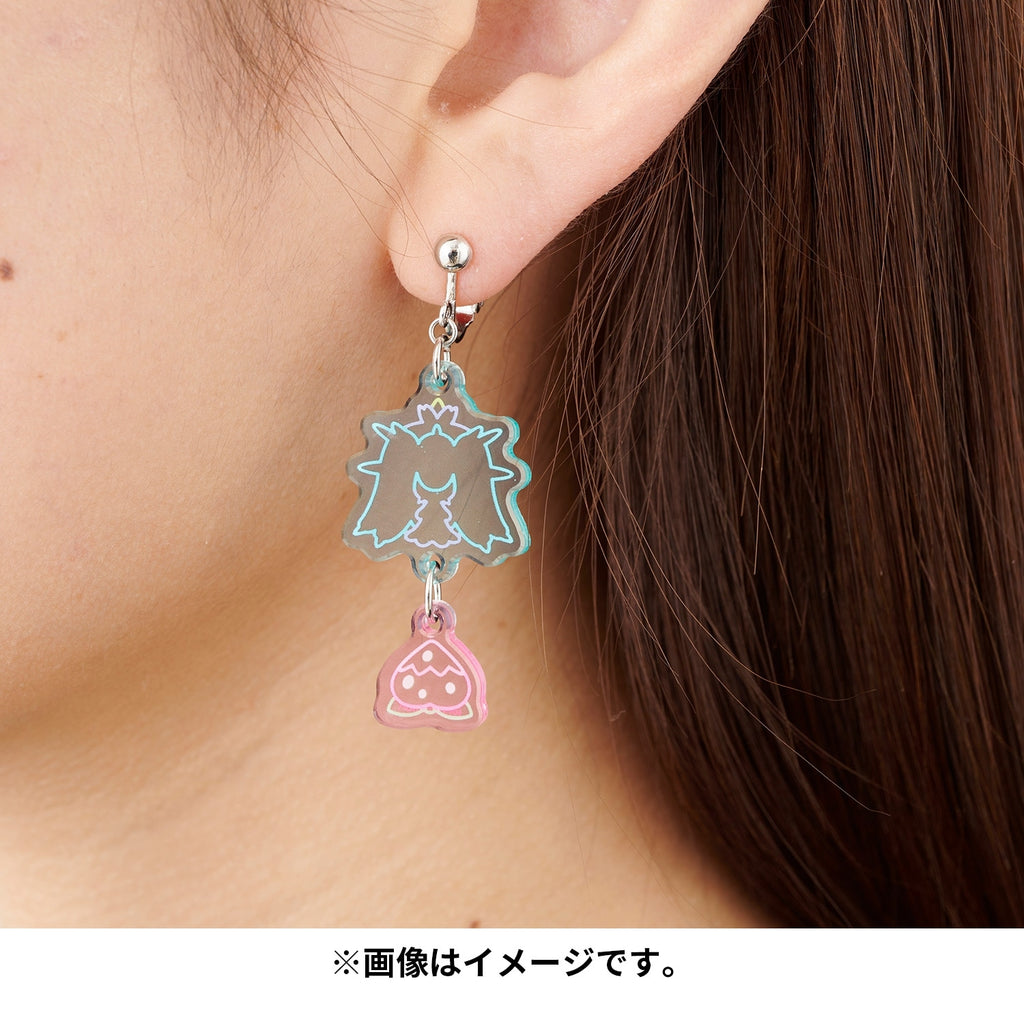 Authentic Pokemon earrings from Japan, featuring colorful anime characters, collectible item