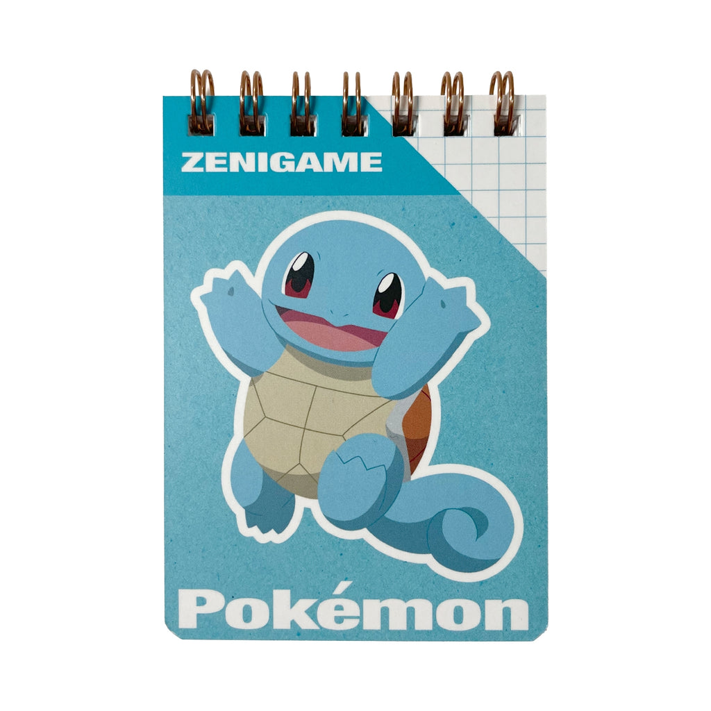 A7 Mini Ring Memo Squirtle with cute design from Japan