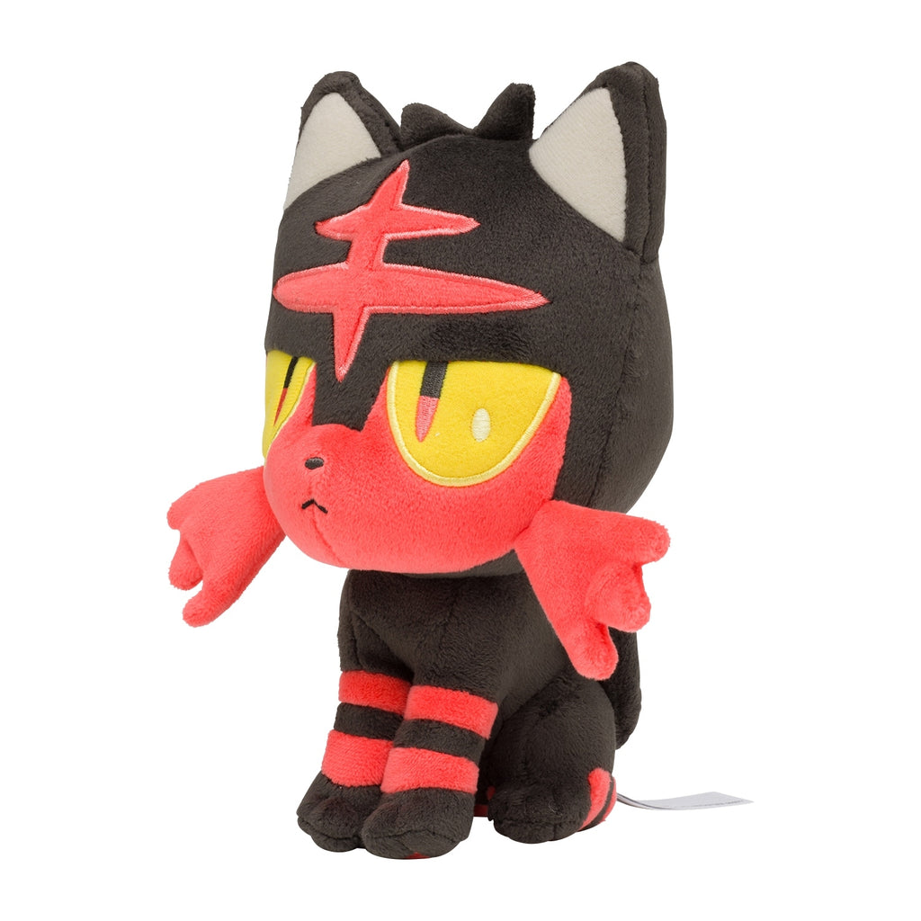 Litten #725 Plush Stuffed Toy | Official Pokémon Center Japan