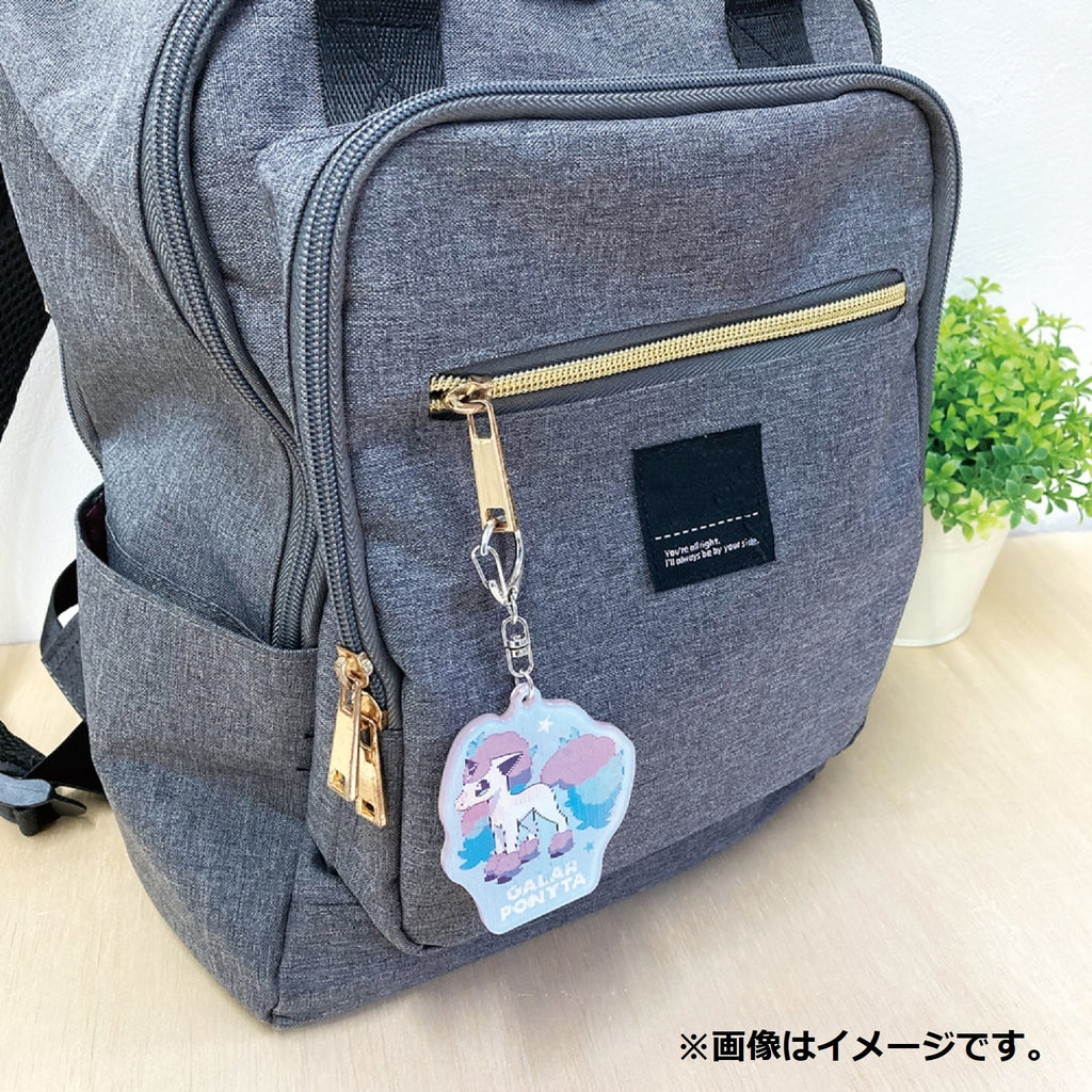 Ponyta keychain figure from Japan with official logo