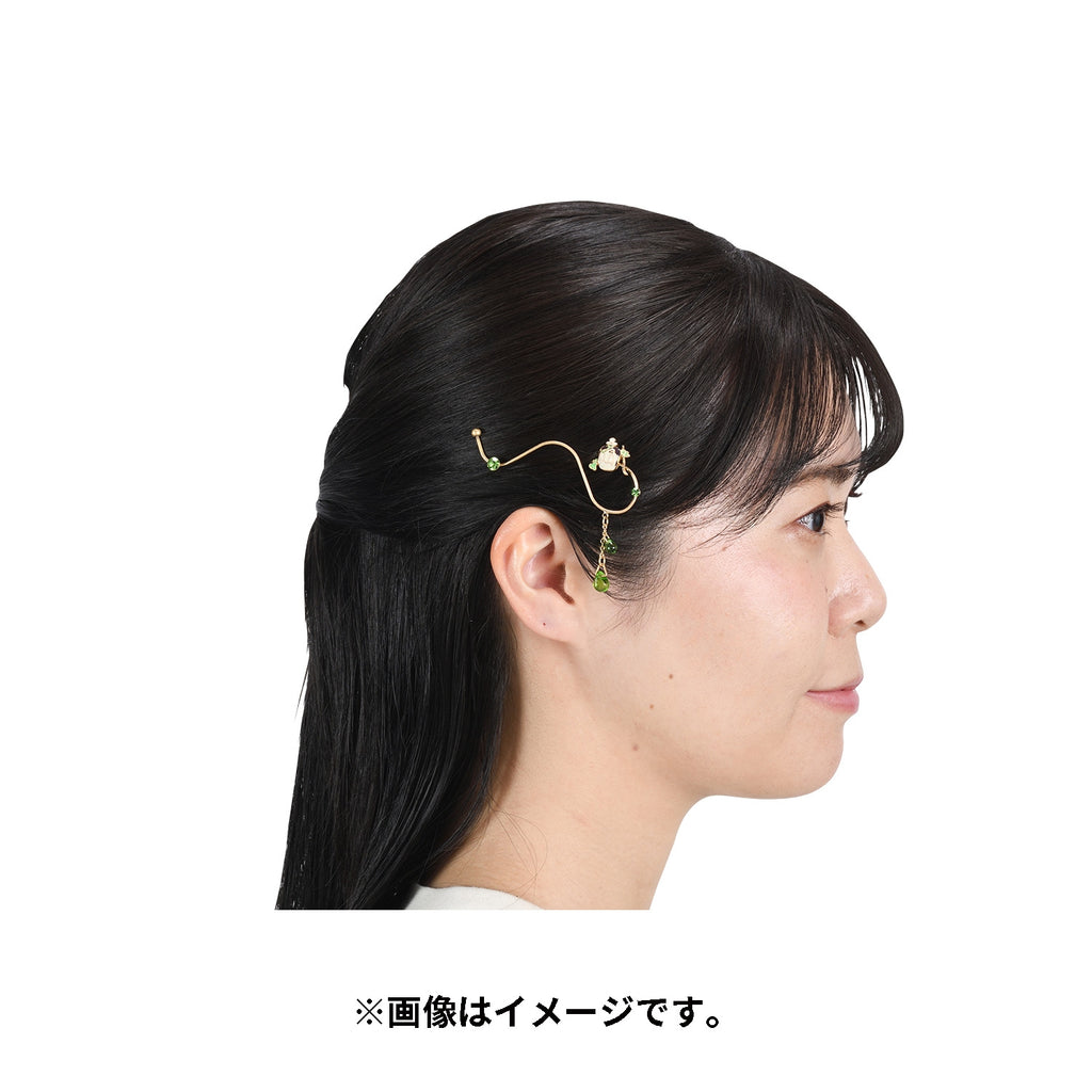 Close-up of Pokémon hair clip with detailed character visuals from Japan